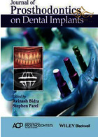 Journal of Prosthodontics on Dental Implants John Wiley-Sons John Wiley-Sons