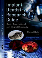 Implant Dentistry Research Guide  Nova Science Publishers Inc   Nova Science Publishers Inc 