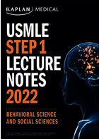 USMLE Step 1 Lecture Notes 2022: Behavioral Science and Social Sciences Kaplan Publishing