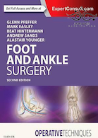 Operative Techniques: Foot and Ankle Surgery 2nd Edition2018 | تکنیک های عملیاتی: جراحی پا و مچ پا