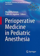 Perioperative Medicine in Pediatric Anesthesia2015 طب حین عمل در بیهوشی کودکان
