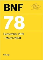 BNF 78 (British National Formulary) September 2019 78th Revised edition Edition