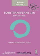 Hair Transplant 360 for Assistants 2nd Edition 2019 | کاشت مو 360 برای دستیاران دو جلدی