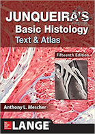 Junqueira's Basic Histology: Text and Atlas, Fifteenth Edition 15th Edition 2018  بافت شناسی جان کوئیرا