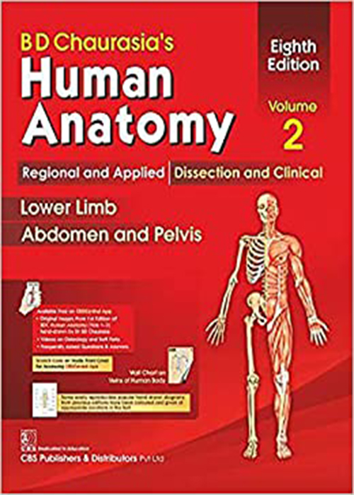 BD Chaurasia’s Human Anatomy: Volume 2, 8th Edition2019 Pharmaceutical Press