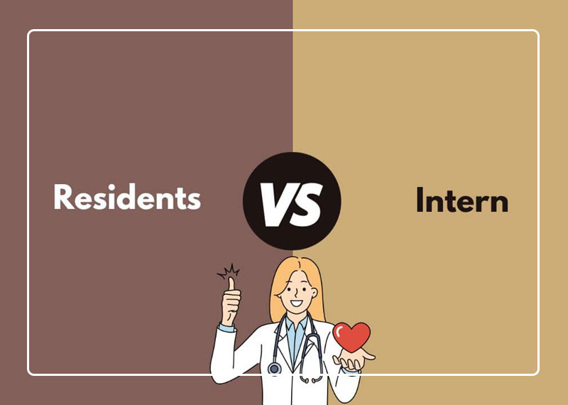 تفاوت انترن با رزیدنت