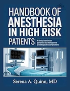 Handbook of Anesthesia in High Risk Patients | کتابچه راهنمای بیهوشی در بیماران پرخطر