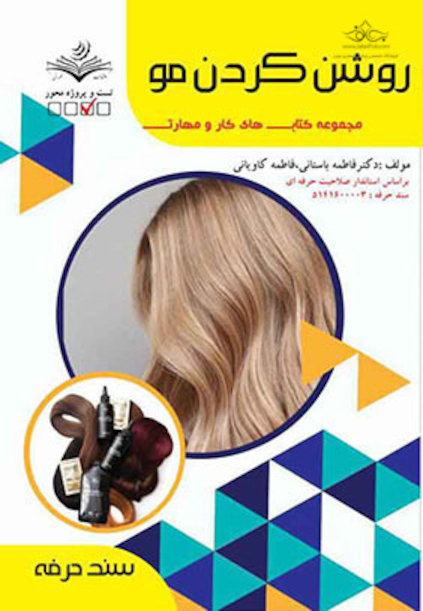 مجموعه کتاب های کار و مهارت تکنیک های روشن کردن مو