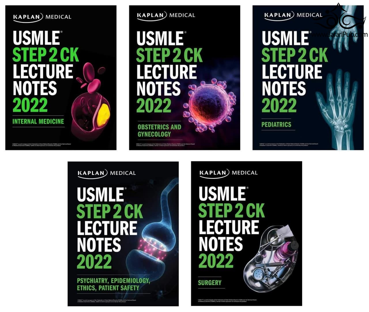 USMLE Step 2 CK Lecture Notes 2022: 5-book set Kaplan