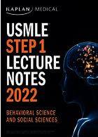 SMLE Step 1 Lecture Notes 2022: Behavioral Science and Social Sciences | کتاب یادداشت های سخنرانی مرحله 1 : علوم رفتاری و علوم اجتماعی