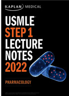 USMLE step 1  Lecture notes 2022:Pharmacology | کتاب کاپلان مرحله1 :فارماکولوژی