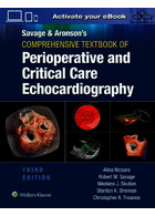 Savage & Aronson's Comprehensive Textbook of Perioperative and Critical Care Echocardiography | کتاب درسی جامع ساویج و آرونسون اکوکاردیوگرافی حین عمل و مراقبت های ویژه