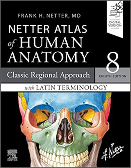 Netter Atlas of HUMAN ANATOMY 8e 2023  - وزیری