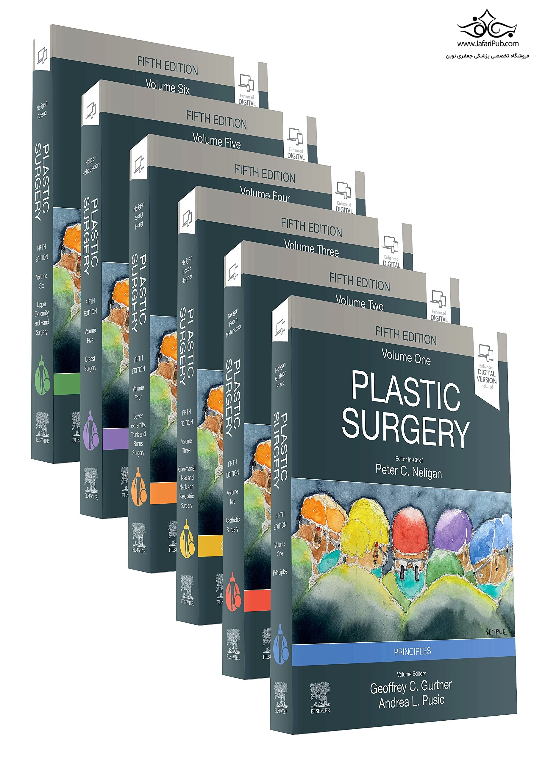 Plastic Surgery Neligan : 6-Volume Set, 5th Edition 2023 ELSEVIER