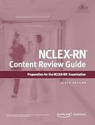 Nclex-RN Content Review Guide (Kaplan Test Prep) | راهنمای بررسی محتوای Nclex-RN (آمادگی آزمون کاپلان)