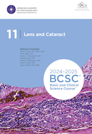 2024-2025 Basic and Clinical Science Course, Section 11: Lens and Cataract | آکادمی چشم پزشکی آمریکا 2024 - 2025 جلد11: لنز و آب مروارید