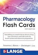 LANGE Pharmacology Flash Cards, Fifth Edition 5th Edition | فلش کارت های فارماکولوژی LANGE، نسخه پنجم، ویرایش پنجم