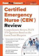 Certified Emergency Nurse  Review: Comprehensive Review, PLUS 370 Questions Based on the Latest Exam Blueprint 1st Edition | بررسی پرستار اورژانس معتبر: بررسی جامع، PLUS 370 سوال بر اساس آخرین طرح امتحانی نسخه اول