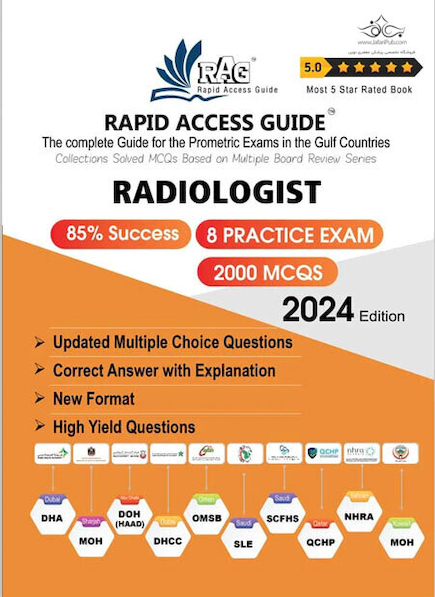 Radiologist Prometric Exam MCQs Book 2024