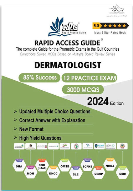Dermatologist Prometric Exam MCQ 2024