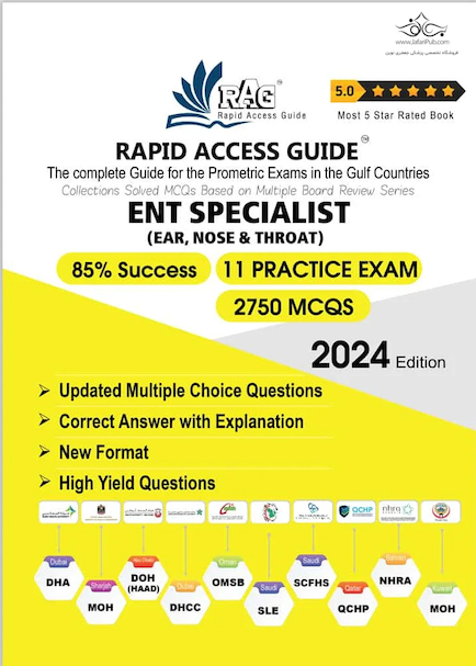 ENT Specialist Prometric Exam MCQ Book 2024