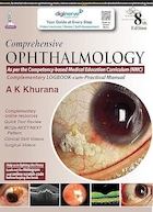 Comprehensive Ophthalmology with Complementary Logbook-cum-Practical Manual | کتابچه راهنمای جامع چشم پزشکی همراه با دفترچه راهنمای عملی