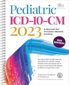 Pediatric ICD-10-CM 2023: A Manual for Provider-Based Coding Eighth Edition | ICD-10-CM 2023 کودکان: راهنمای کدگذاری مبتنی بر ارائه دهنده ویرایش هشتم