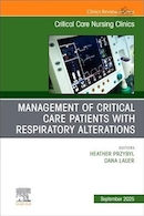 Management of Critical Care Patients with Respiratory Alterations | مدیریت بیماران مراقبت های ویژه با تغییرات تنفسی